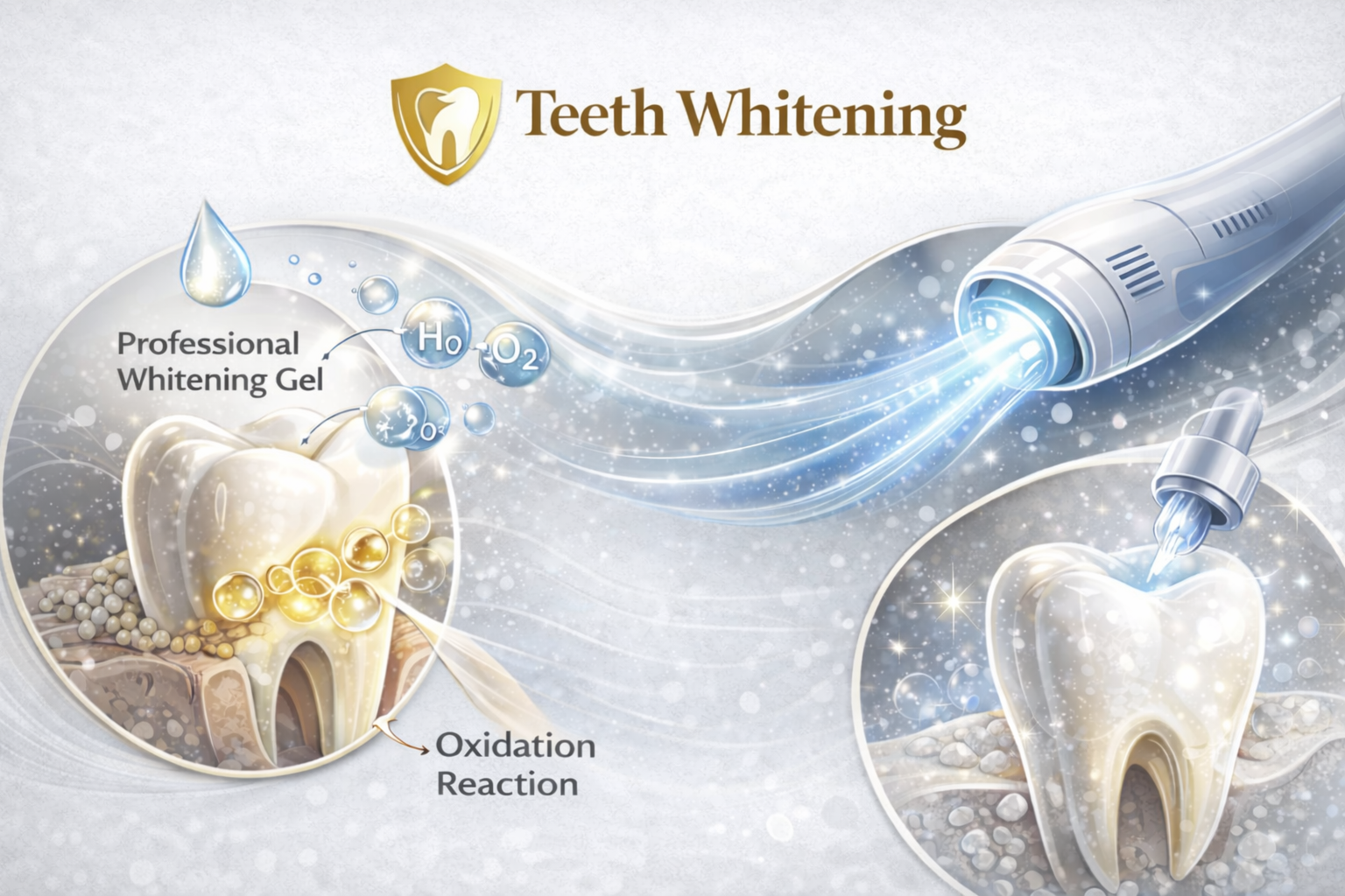 How Professional Teeth Whitening Works